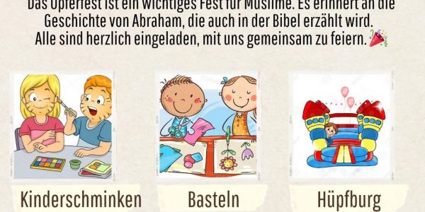 Einladung zum Opferfest 07.06.2025