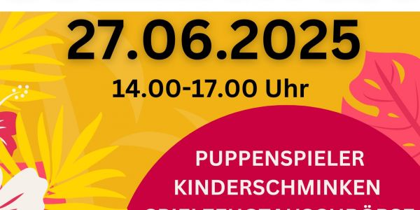 Einladung zum Sommerfest im Allendetreff Bautzen 27.06.2025